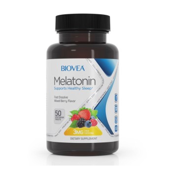 Biovea 3 Mg Melatonin Fast Dissolve 50 tablets 