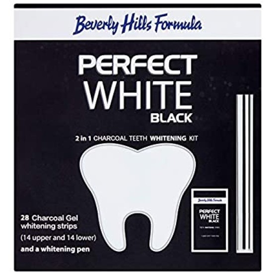 Beverly Hills Formula Perfect White Whitening Kit & Pen Black Beverly Hills Formula Perfect White Whitening Kit & Pen Black