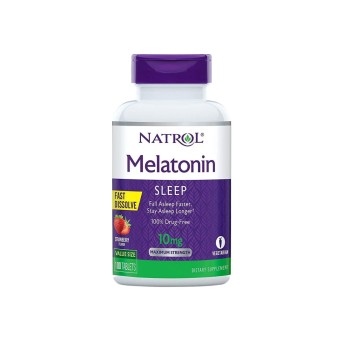 Natrol Melatonin 10Mg Fast Dissolve Fresa 100Caps