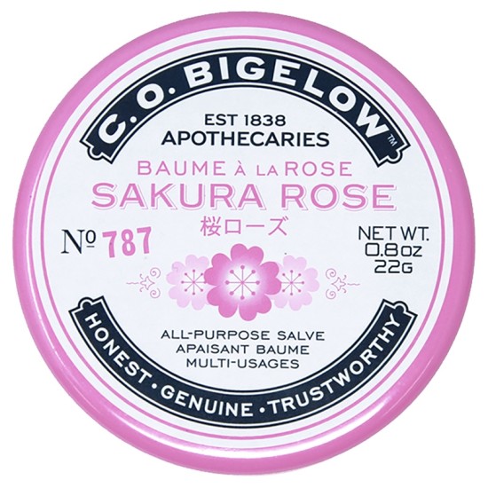 Co. Bigelow Sakura Rpose Lip Tin 22g Co. Bigelow Sakura Rpose Lip Tin 22g