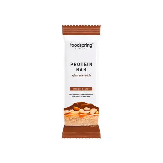 Foodspring Barrita de Proteínas Extra Chocolate 60g