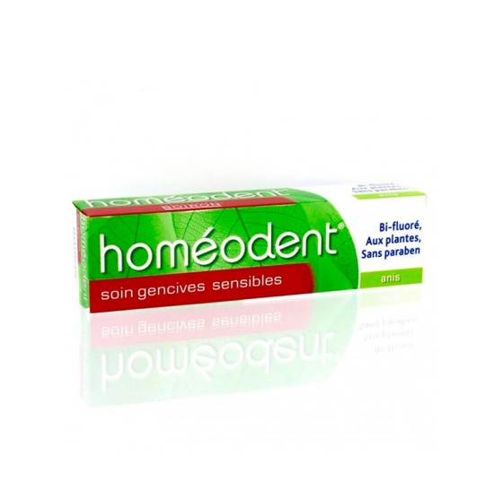 Homeodent Soin Gencives Sensibles Anis Tub 75ml Homeodent Soin Gencives Sensibles Anis Tub 75ml