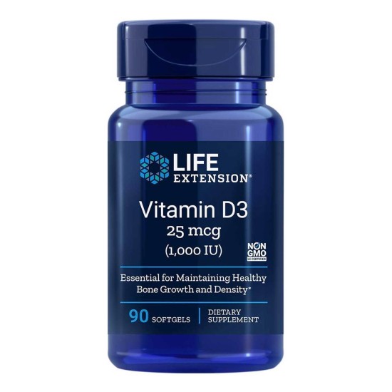 Life Extension Vitamin D3 (1.000 Iu) 90 Caps Life Extension Vitamin D3 (1.000 Iu) 90 Caps