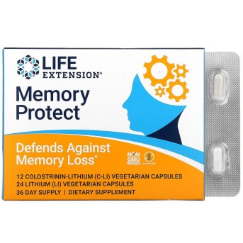 Life Extension Memory Protect 36 Day Supply