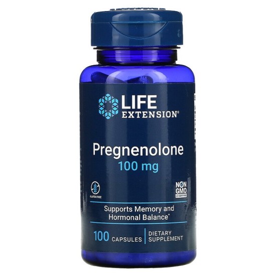 Life Extension Pregnelone 100mg 100 Caps