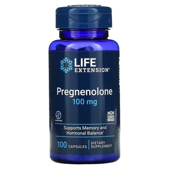 Life Extension Pregnelone 100mg 100 Caps Life Extension Pregnelone 100mg 100 Caps