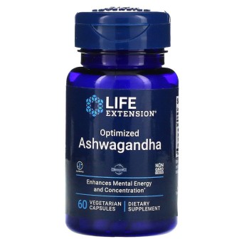 Life Extension Optimized Ashwagandha Extract 60 Caps