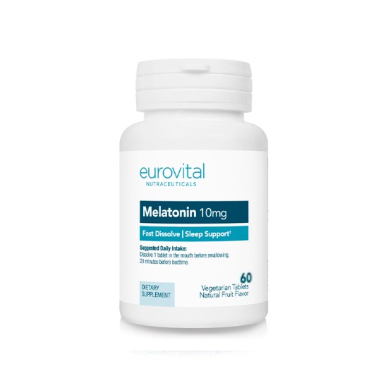 Eurovital Melatonin 10 mg Fast Dissolve 60 Cap Eurovital Melatonin 10 mg Fast Dissolve 60 Cap