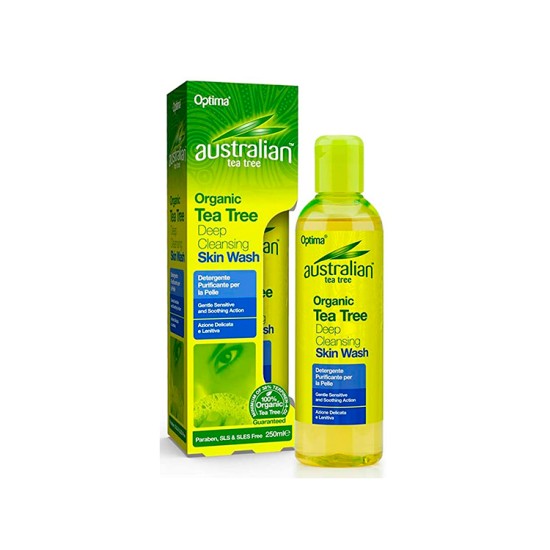 Optima Australian Tea Tree Organic Deep Cleansing Skin Wash Optima Australian Tea Tree Organic Deep Cleansing Skin Wash