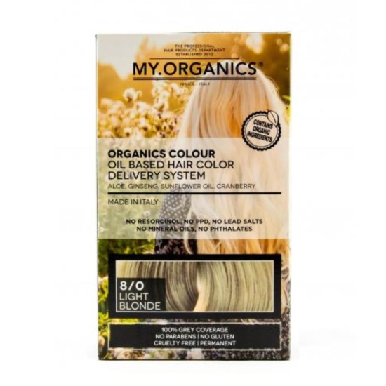 My Organics Colour 8.0 Rubio Claro My Organics Colour 8.0 Rubio Claro