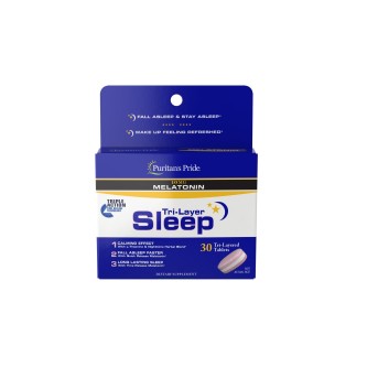 Puritan's Pride Tri-layer Sleep 30 Tablets
