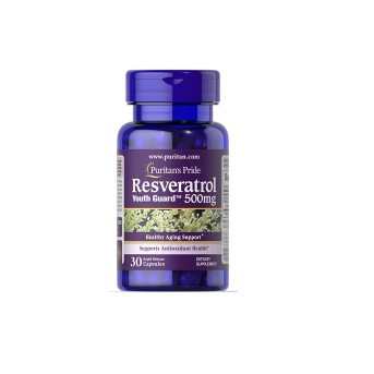 Puritan's Pride Resveratrol 500mg 30 caps