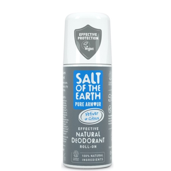 Salt Of The Earth Vetiver + Citrus Roll On 75ml Salt Of The Earth Vetiver + Citrus Roll On 75ml