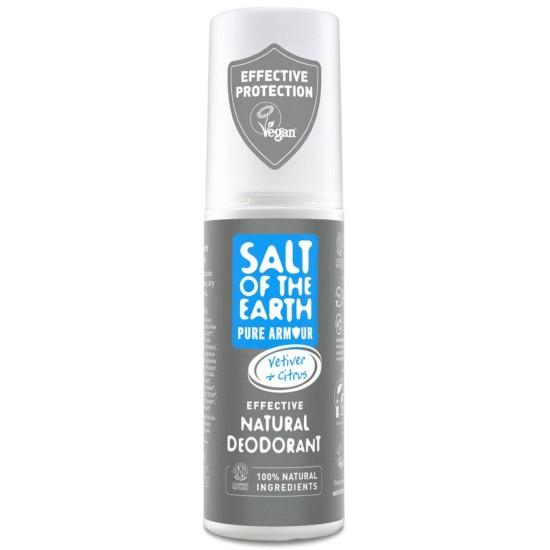Salt Of The Earth Vetiver + Citrus Spray 100ml Salt Of The Earth Vetiver + Citrus Spray 100ml
