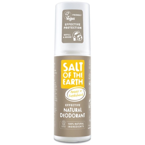 Salt Of The Earth Amber + Sandalwood Spray 100ml