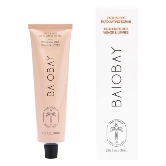 Baiobay Organic Face & Lips Exfoliating Scrub 60ml