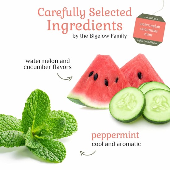 Bigelow Botanicals Cold Water Infusion Watermelon Cucumber Mint Bigelow Botanicals Cold Water Infusion Watermelon Cucumber Mint