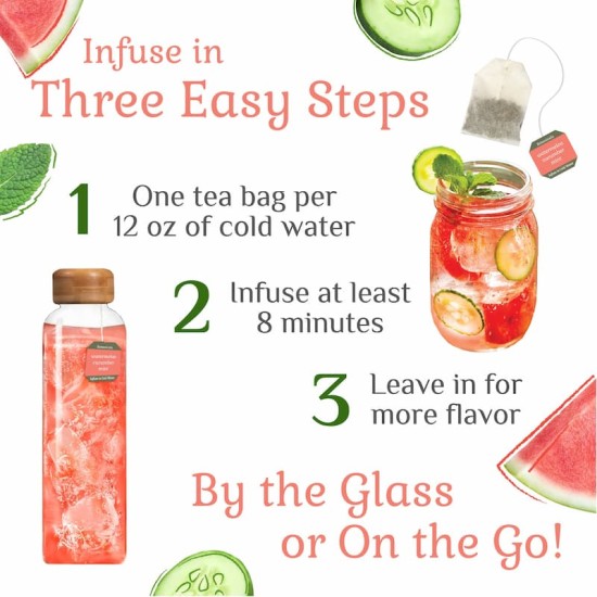 Bigelow Botanicals Cold Water Infusion Watermelon Cucumber Mint Bigelow Botanicals Cold Water Infusion Watermelon Cucumber Mint