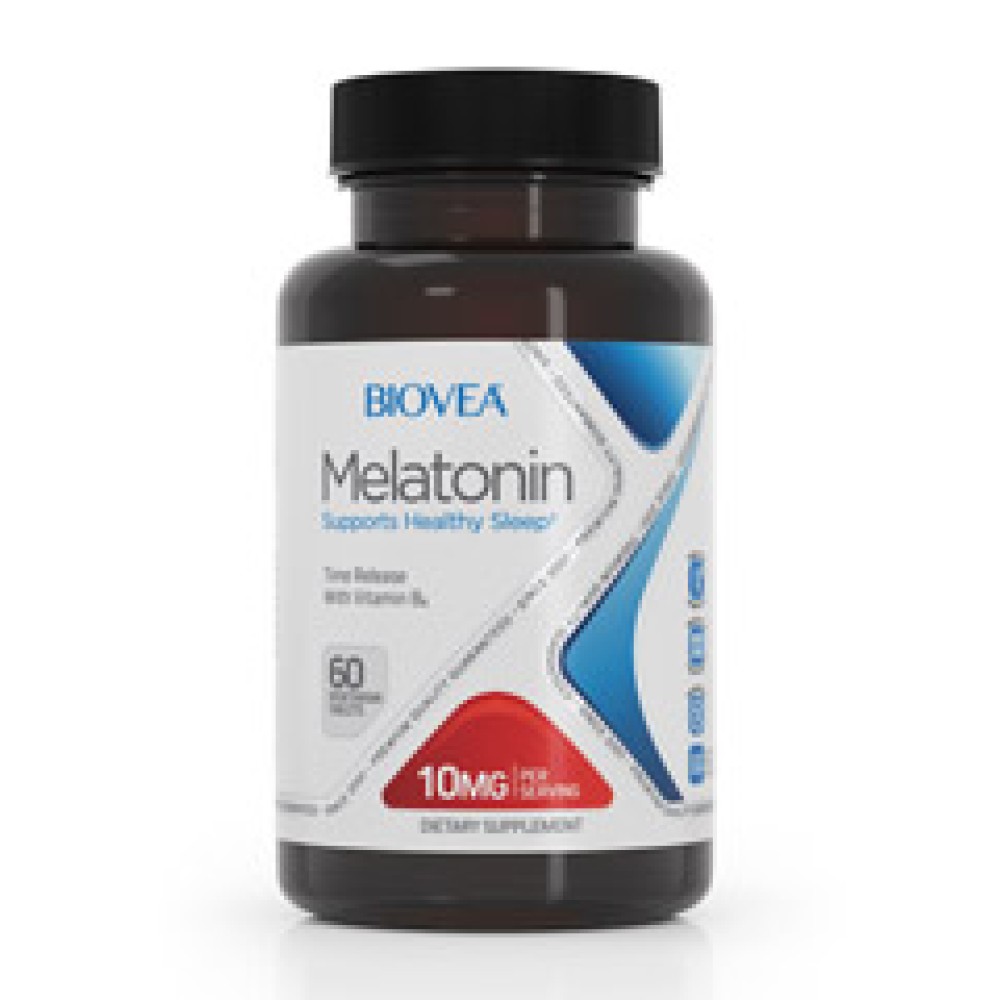 Biovea (Eurovital) 10 MG Melatonin Time Release 60 Tablets | Farmacia ...