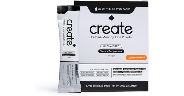 CREATE CREATINE MONOHYDRATE POWDER UNFLAVORED | Farmacia Meritxell Andorra