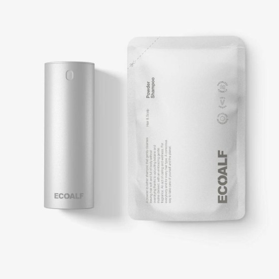 Ecoalf Starter Pack Hair & Scalp Shampoo Powder + Dispenser Ecoalf Starter Pack Hair & Scalp Shampoo Powder + Dispenser