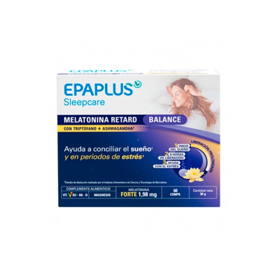 Epaplus Melatonina Retard Balance 1.98mg 60 caps
