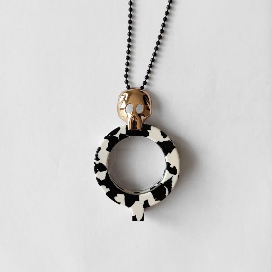 Flippan Look Calavera Blanca-Negra Flippan Look Calavera Blanca-Negra