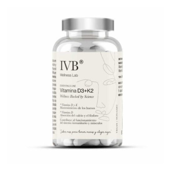 IVB Wellness Lab Vitamina D3+K2 60 Caps IVB Wellness Lab Vitamina D3+K2 60 Caps