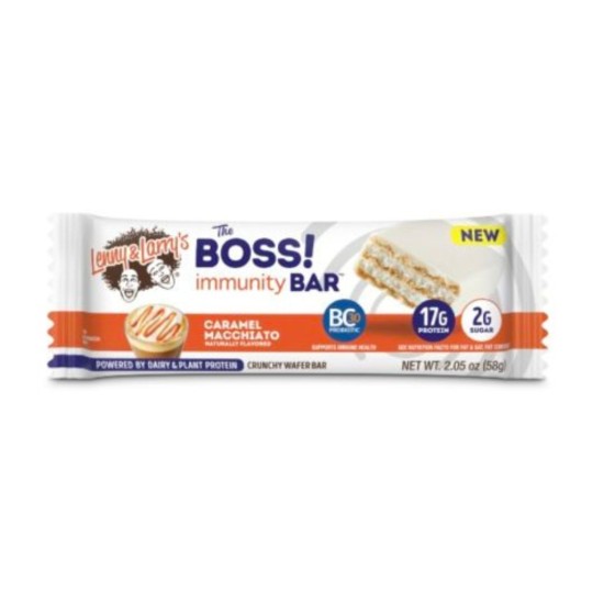 Lenny & Larry's The Boss Immunity Bar Caramel Lenny & Larry's The Boss Immunity Bar Caramel
