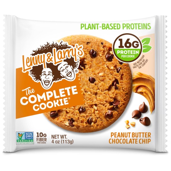 Lenny & Larry's The Complete Cookie Peanut Butter Chocolate Chip 113g Lenny & Larry's The Complete Cookie Peanut Butter Chocolate Chip 113g