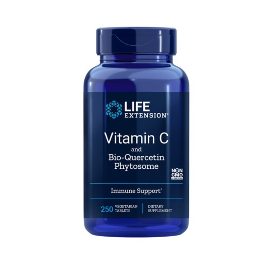 Life Extension Vitamin C & Bio-Quercetin Phytosome 250 Tablets Life Extension Vitamin C & Bio-Quercetin Phytosome 250 Tablets
