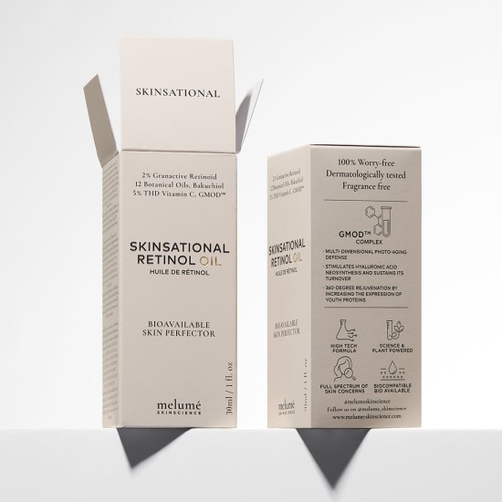 MELUMÉ Skinscience Skinsational Retinol Oil 30ml MELUMÉ Skinscience Skinsational Retinol Oil 30ml