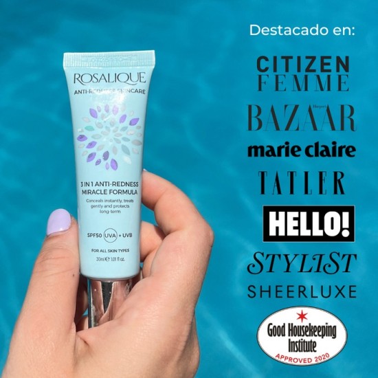 ROSALIQUE Anti Redness Skincare 3 In 1 Antiredness Miracle Formula