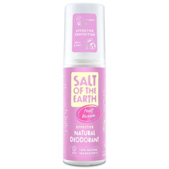 Salt Of The Earth Peony + Blossom Spray 100ml Salt Of The Earth Peony + Blossom Spray 100ml