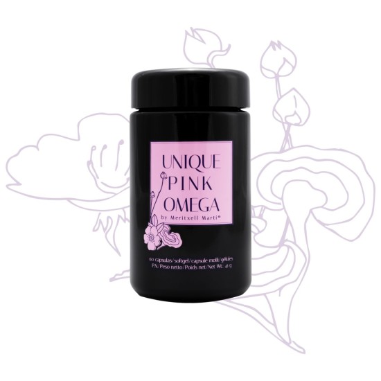 UNIQUE PINK OMEGA — Nutrición esencial en cápsulas