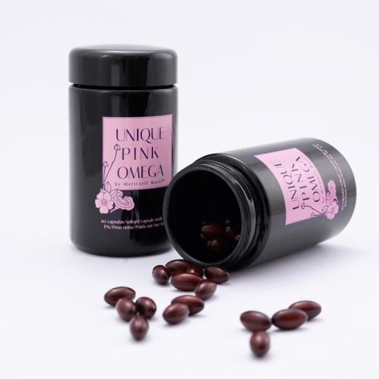 UNIQUE PINK OMEGA — Nutrición esencial en cápsulas