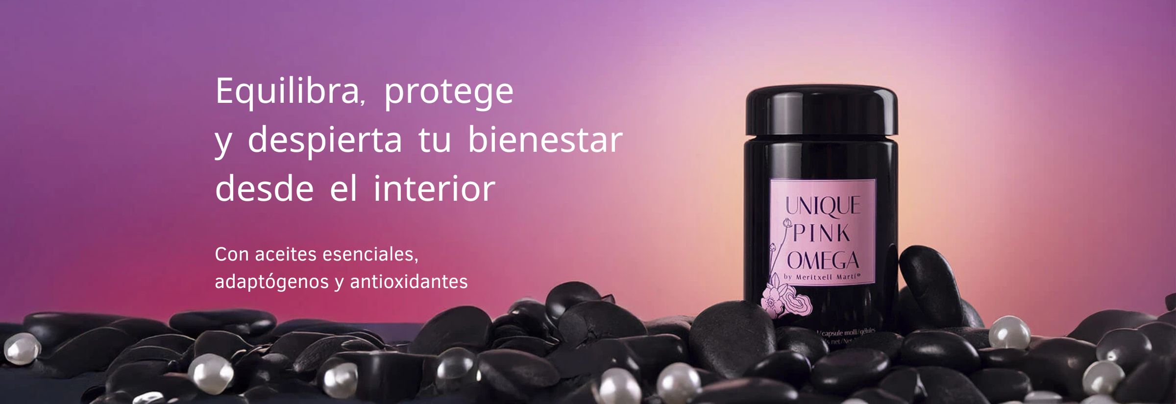 Unique Pink Omega Equilibra, protege y despierta tu bienestar desde el interior