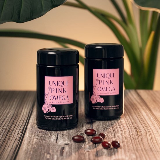 UNIQUE PINK OMEGA — Nutrición esencial en cápsulas