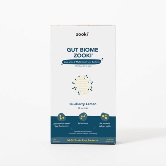 Yourzooki Gut Biome Blueberry Lemon 30 Servings Yourzooki Gut Biome Blueberry Lemon 30 Servings