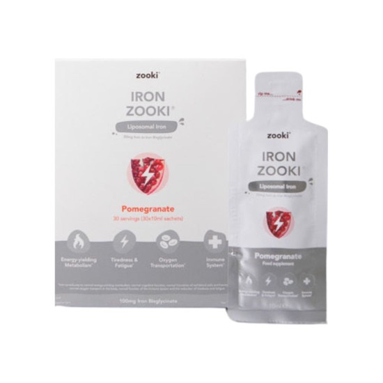 Yourzooki Iron Pomegranate 30 Sachet Yourzooki Iron Pomegranate 30 Sachet