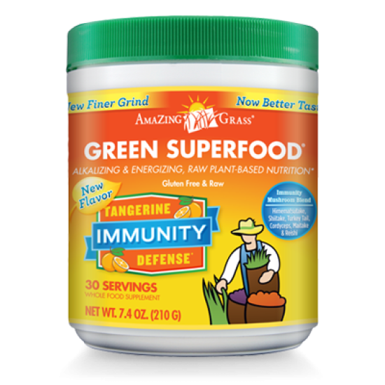 Green Superfood Immunity Tangerine 30 Servings 210g Green Superfood Immunity Tangerine 30 Servings 210g