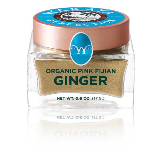 Pink Fijian Wakaya Organic Pink Fijian Ginger Powder 17gr Pink Fijian Wakaya Organic Pink Fijian Ginger Powder 17gr