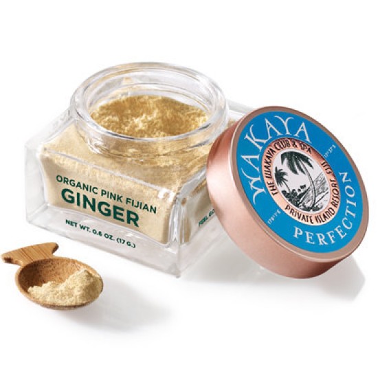 Pink Fijian Wakaya Organic Pink Fijian Ginger Powder 17gr Pink Fijian Wakaya Organic Pink Fijian Ginger Powder 17gr