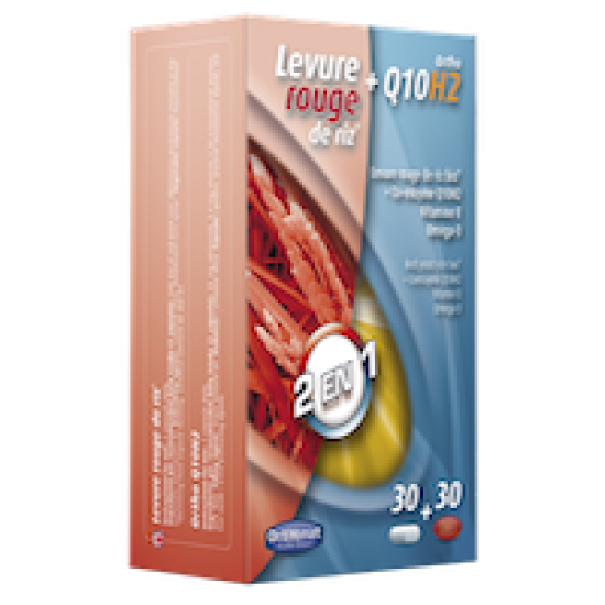 Orthonat Levure Rouge De Riz + Q10h2 Orthonat Levure Rouge De Riz + Q10h2