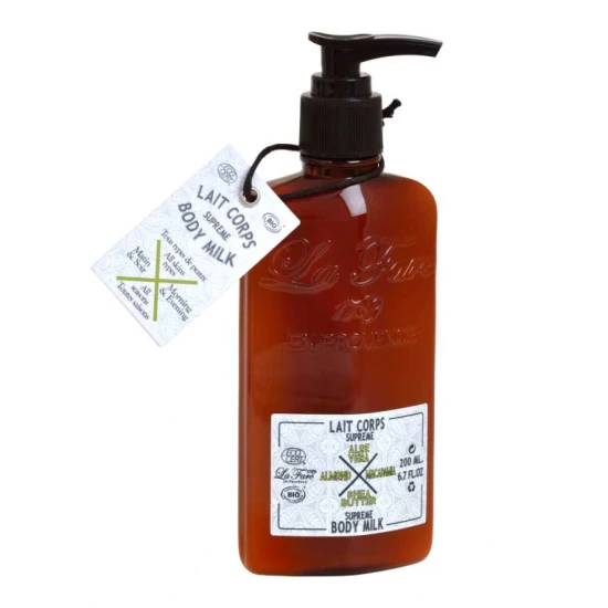La fare en provence supreme body milk bio 200ml