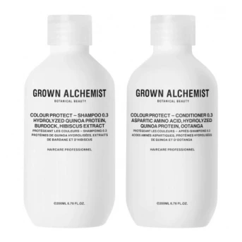 Grown Alchemist Colour-Protect Haircare Twinset (Champú + Acondicionador) 200ml