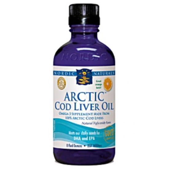 Nordic Naturals Artic Cod Liver Oil Lemon Taste Liquid