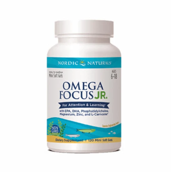 Nordic Focus Junior 120 Softgels