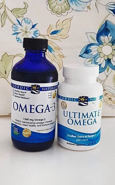 Omega 3 y ultimate omega nordic naturals