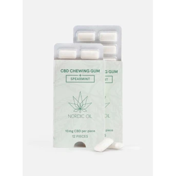 Nordic Oil Cbd Chewing Gum 34g 